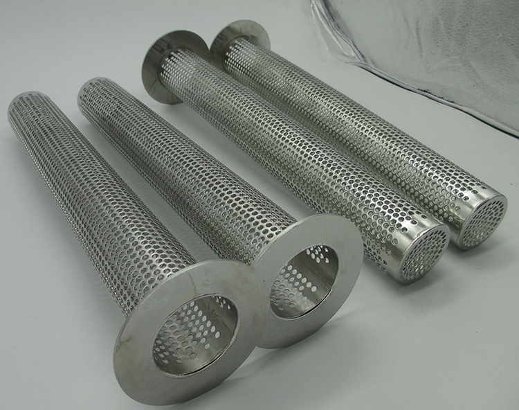 Stainless Steel Perforated Metal Mesh Filter Tubes 