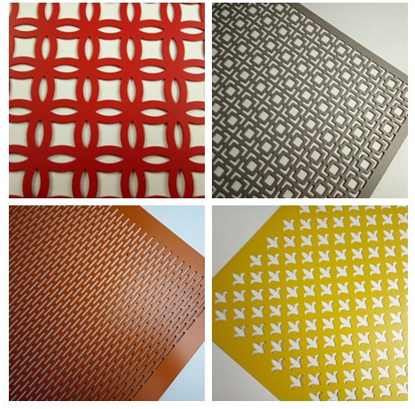 Decorative perforated metal products