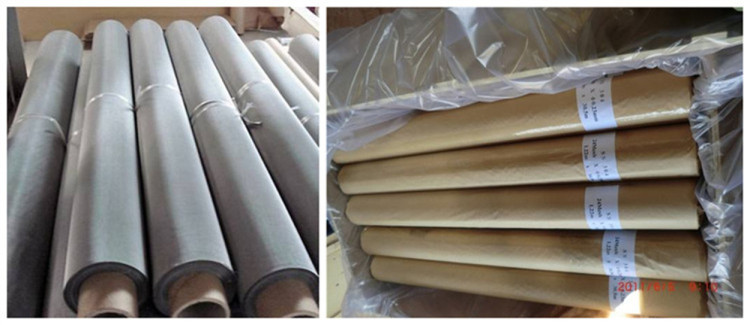 Nickel wire woven mesh packing