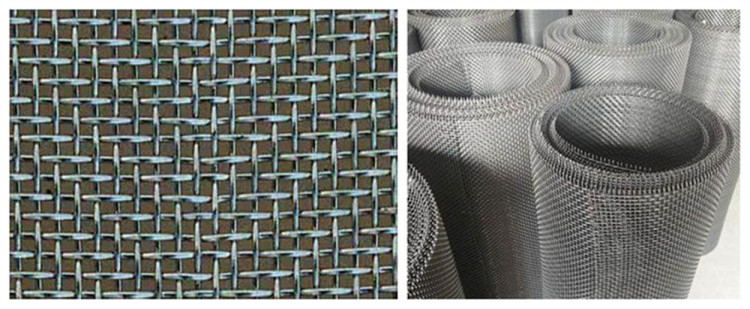 Nickel wire woven mesh