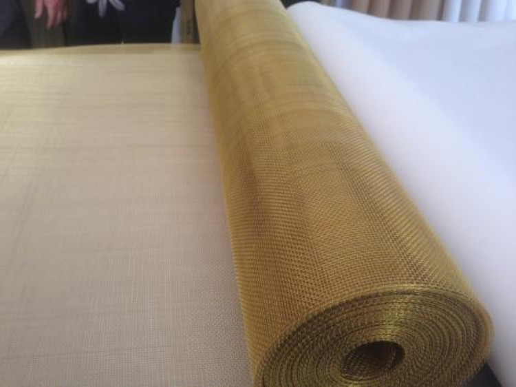 Brass Wire Mesh Cloth Copper Screen roll