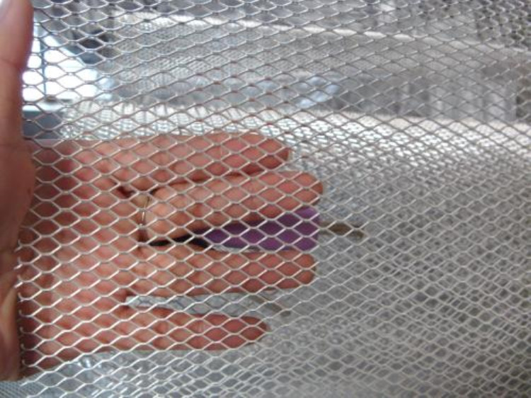 Aluminum plate tensile net screen