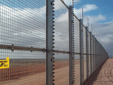the attached electronic fencing Militray Base