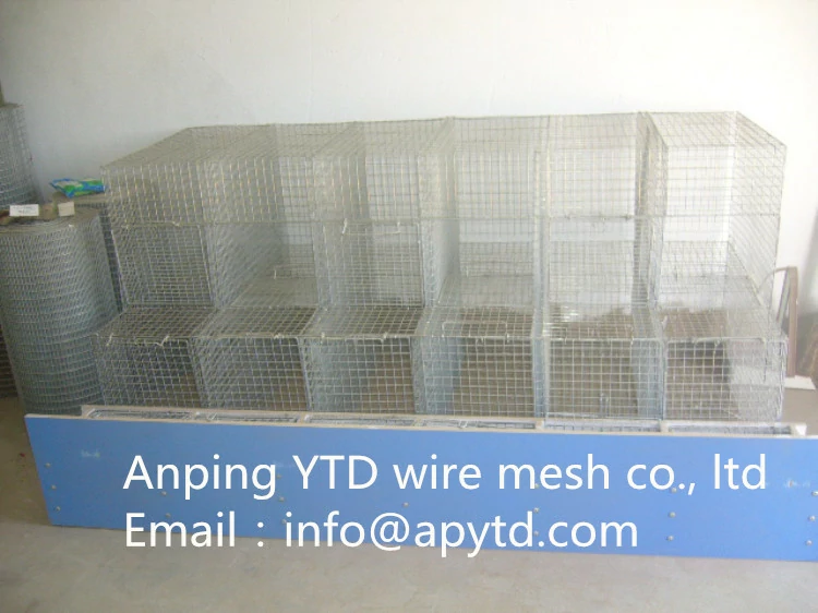  mink cages galfan wire welded wire mesh panel