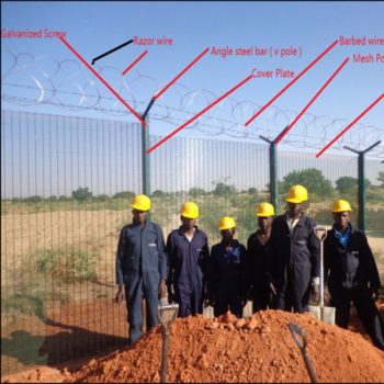358 Anti Climb Welded Fence Manufacture