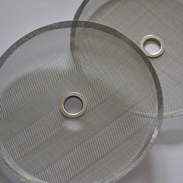 Closed Edge Stainless Steel Wire Mesh Filter Discs