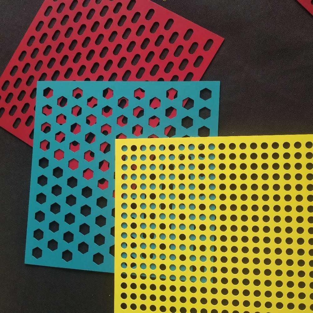 Decorative perforated metal sheet products Stainless