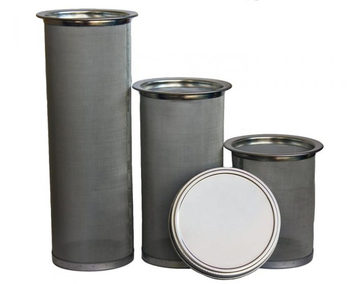 Cylindrical Ultra Filters Material: S.S.woven wire mesh Diameter of tube